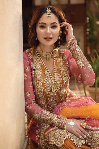 Crimson 04 Mehndi Galore Aik Jhalak Wedding Collection