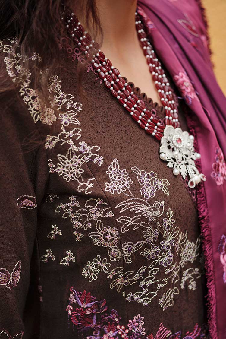 Picture of Republic Womenswear - DU 09 (Asela) Danayah Winter Collection - Available at Raja Sahib