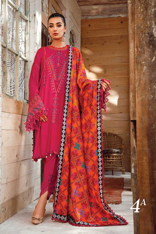 Picture of Maria B - Design 4A Mprints Winter Shawl Collection - Available at Raja Sahib