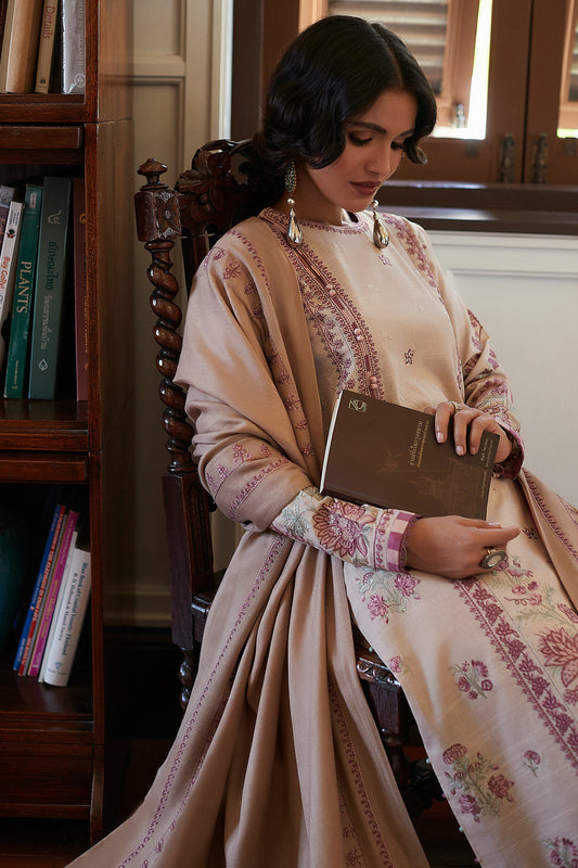 Picture of Zaha - ZW 22 03 Hayal Winter Shawl Collection - Available at Raja Sahib