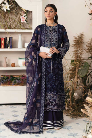 NEL 15 Elanora Luxury Embroidered Chiffon Collection Vol 3
