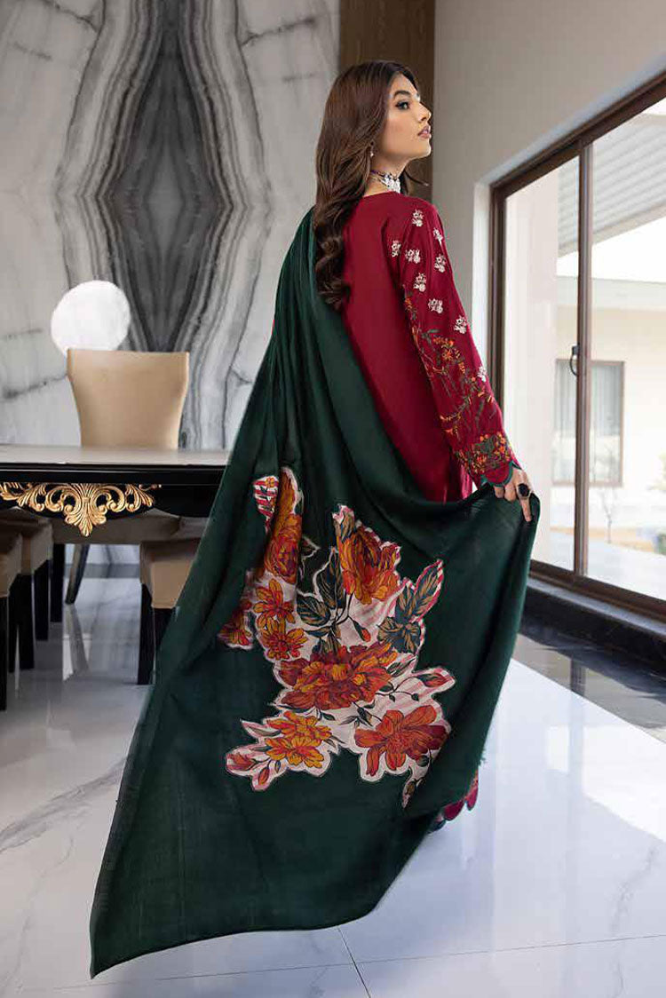 Picture of Charizma - PS 10 Poshima Embroidered Leather Collection Vol 2 - Available at Raja Sahib