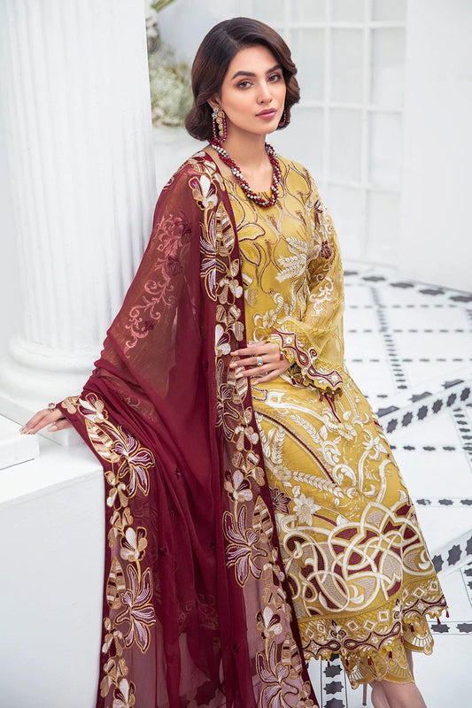 Picture of Ramsha - F 2105 Embroidered Chiffon Collection Vol 21 - Available at Raja Sahib