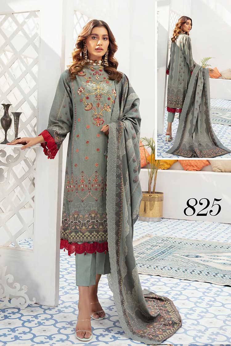 Picture of Shaista - Design 825 Dhanak Handmade Collection - Available at Raja Sahib