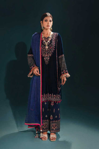 Shanyera A8 Royal Blue Aroush Velvet Edit