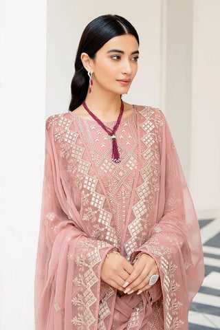S 1101 Tranquil Claro Safeera Embroidered Chiffon Collection Vol 11