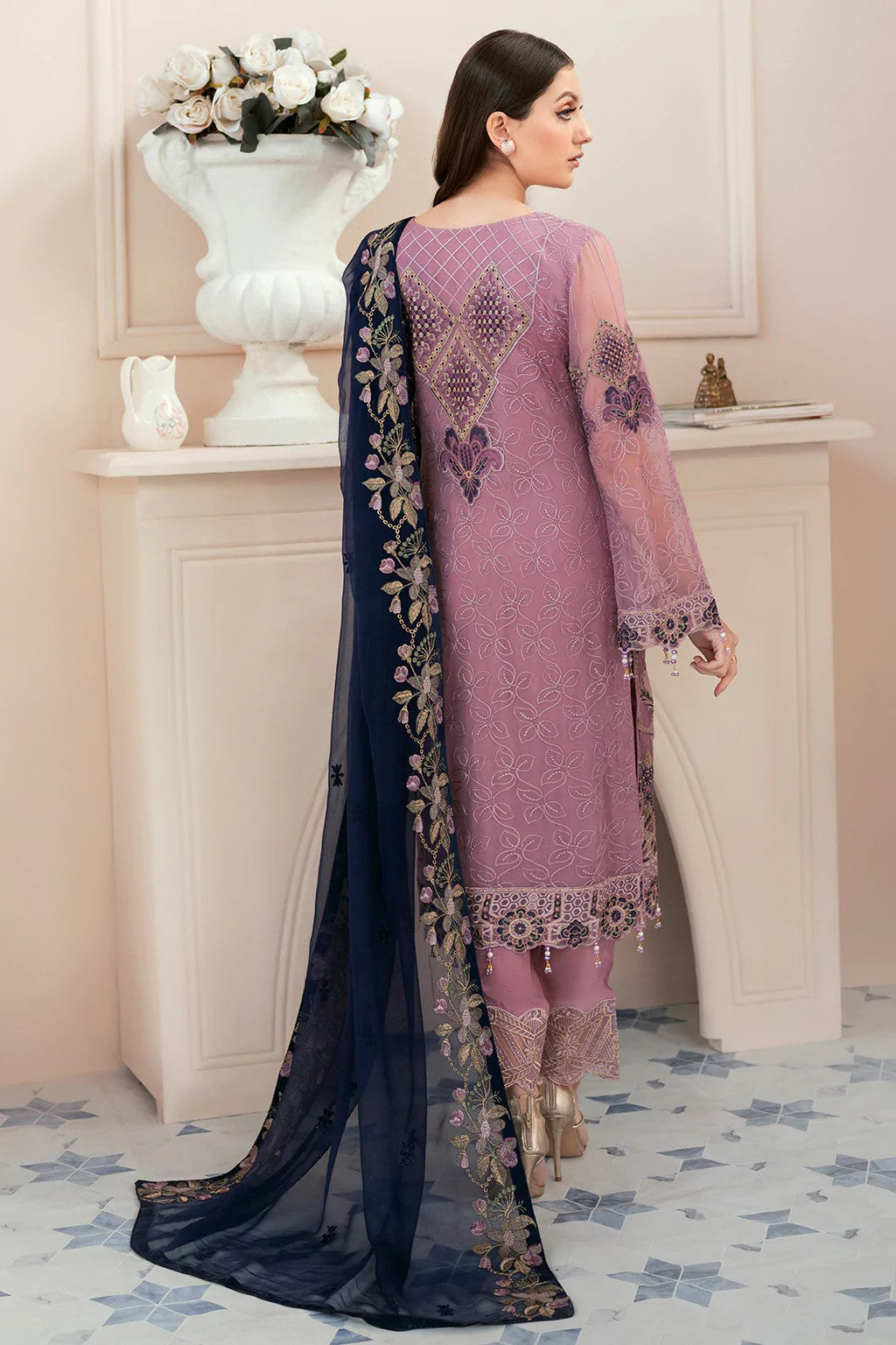 Picture of Ramsha - D 910 Rangoon Luxury Chiffon Collection Vol 9 - Available at Raja Sahib