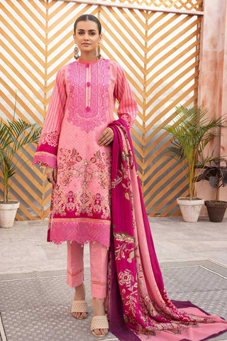 Shaista Design 897 Nazakat Khaddar Digital Printed Embroidered Collection 2022