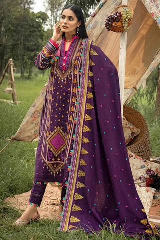 Gul Ahmed 3PC Khaddar Suit K-22050 Winter Collection 2022