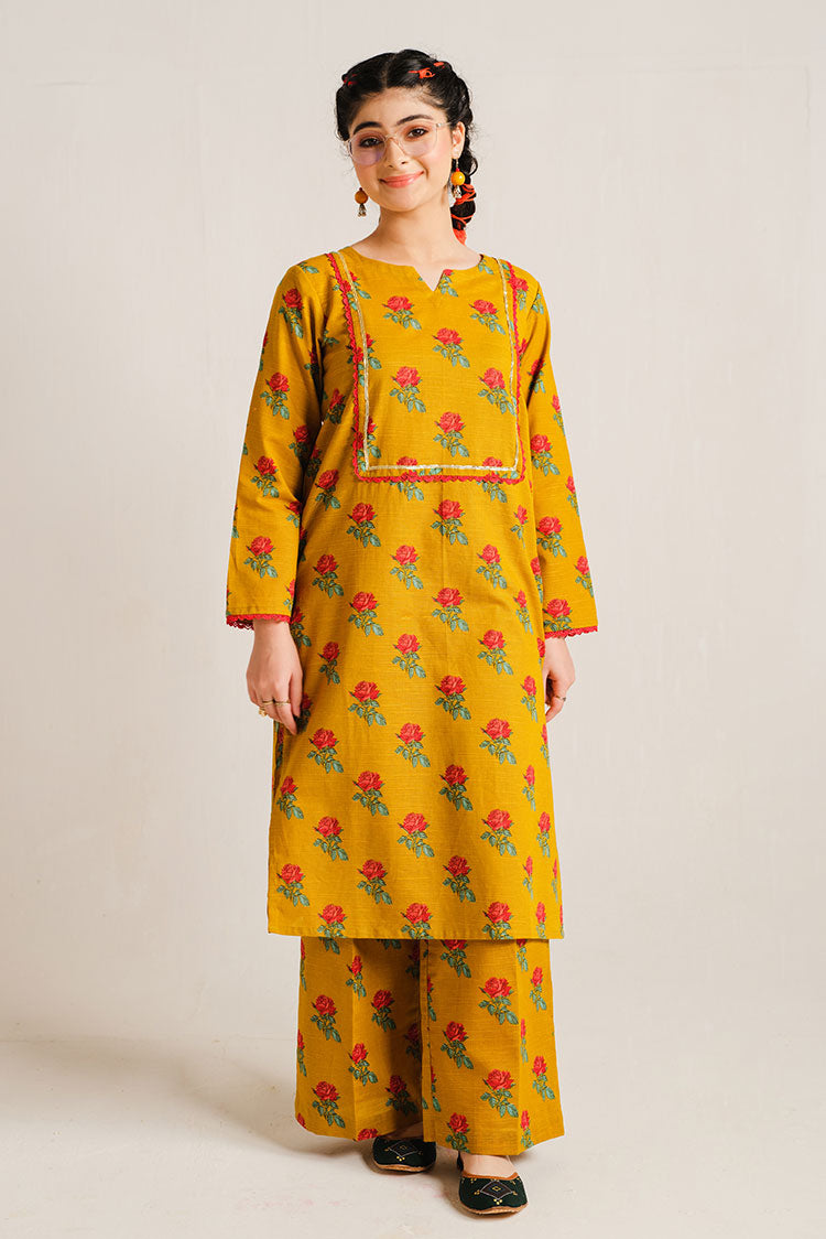 Picture of Humjoli - 2 Piece Khaddar Pret Collection - HJ-W-02 - Available at Raja Sahib