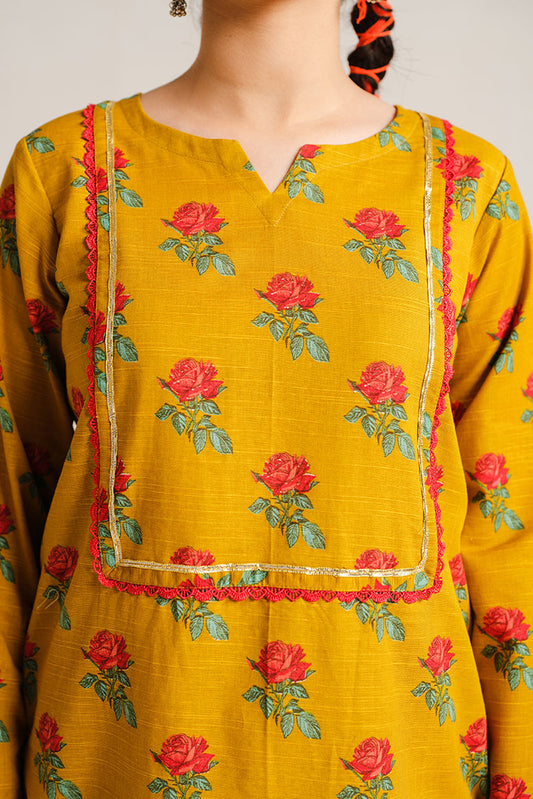 Picture of Humjoli - 2 Piece Khaddar Pret Collection - HJ-W-02 - Available at Raja Sahib