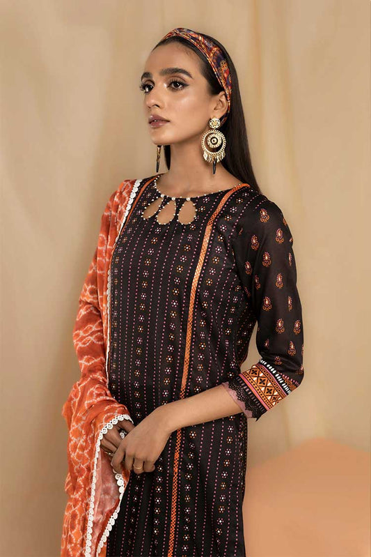 Picture of Lakhany - 3 PC Printed Lawn Suit SR94A Komal Prints Printed Lawn Collection - Available at Raja Sahib