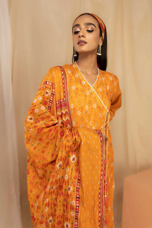 Picture of Lakhany - 3 PC Printed Lawn Suit SR95B Komal Prints Printed Lawn Collection - Available at Raja Sahib