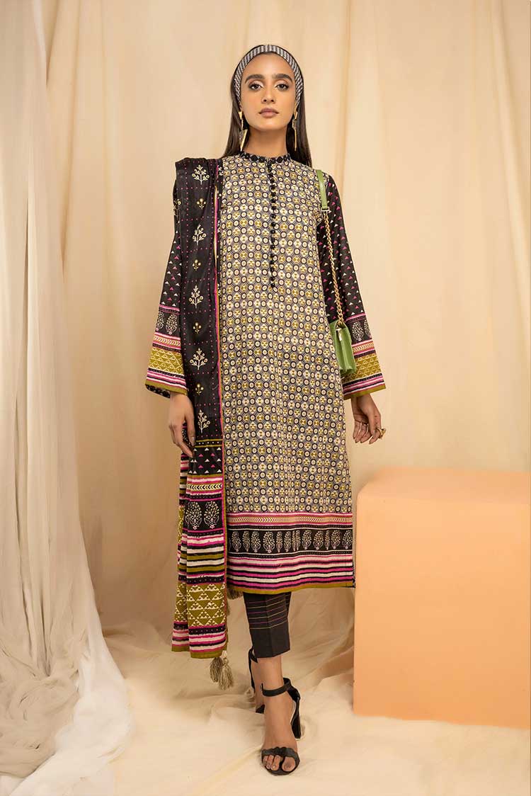 Picture of Lakhany - 3 PC Printed Lawn Suit SR96B Komal Prints Printed Lawn Collection - Available at Raja Sahib