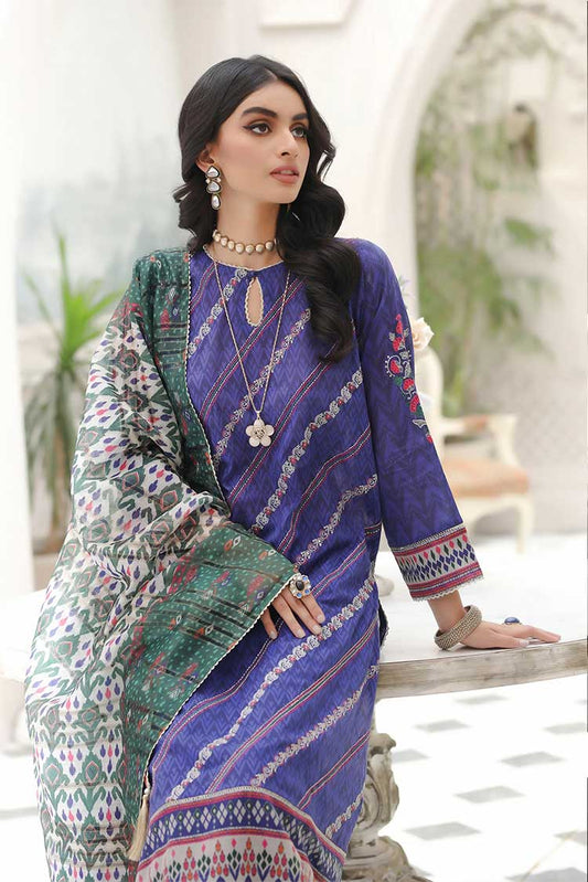 Picture of Lakhany - SG 5013 Summer Gold Embroidered Collection - Available at Raja Sahib