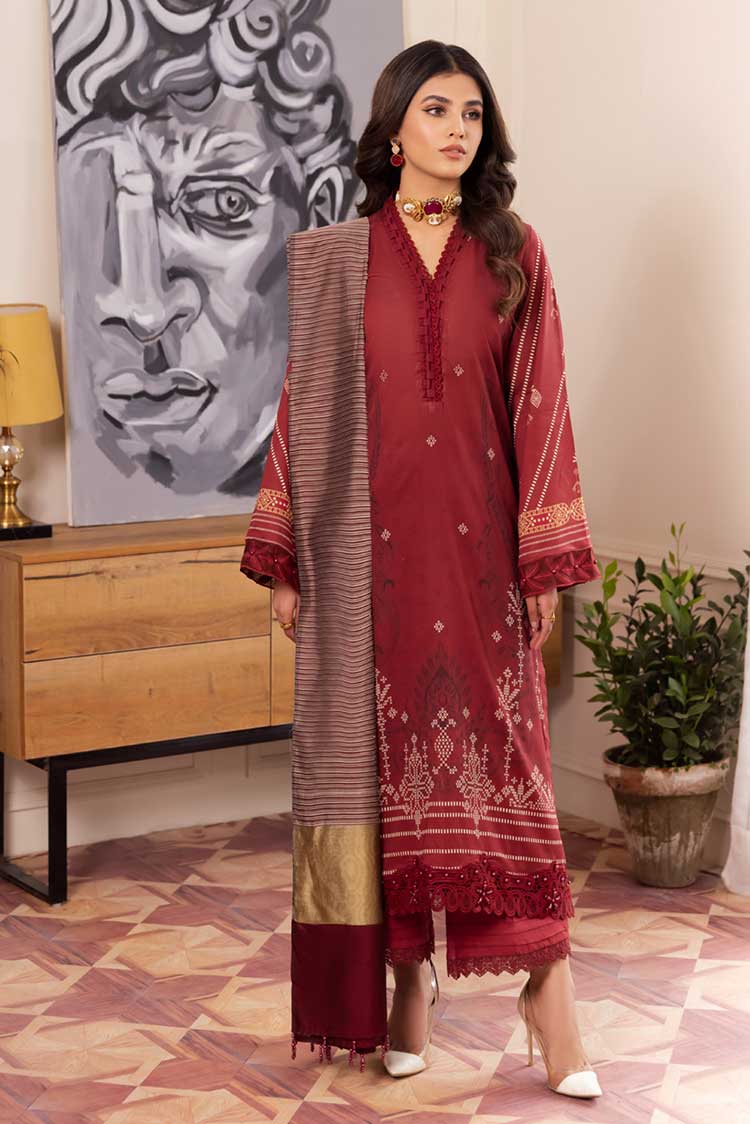 Picture of Nureh - SP 47 Signature Prints Printed Premimum Lawn Collection Vol 2 - Available at Raja Sahib