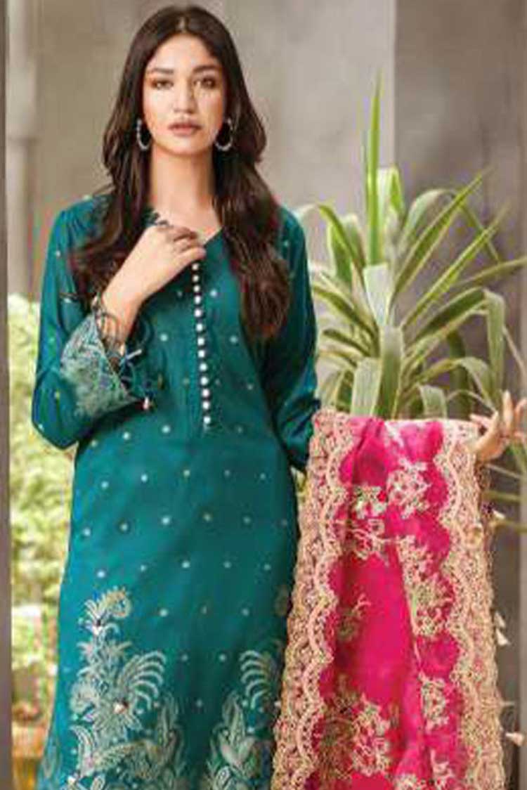 Picture of Lala - 03 Laurella Jacquard Embroidered Lawn Collection - Available at Raja Sahib