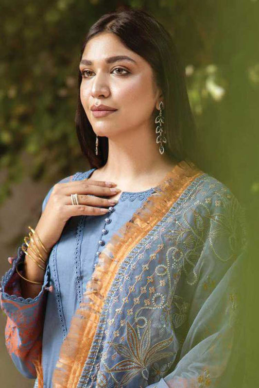 Picture of Lala - 05 Arno Jacquard Embroidered Lawn Collection - Available at Raja Sahib