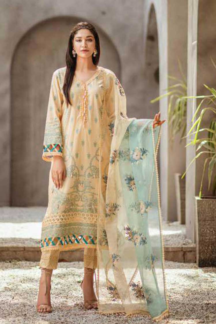 Picture of Lala - 09 Ciana Jacquard Embroidered Lawn Collection - Available at Raja Sahib