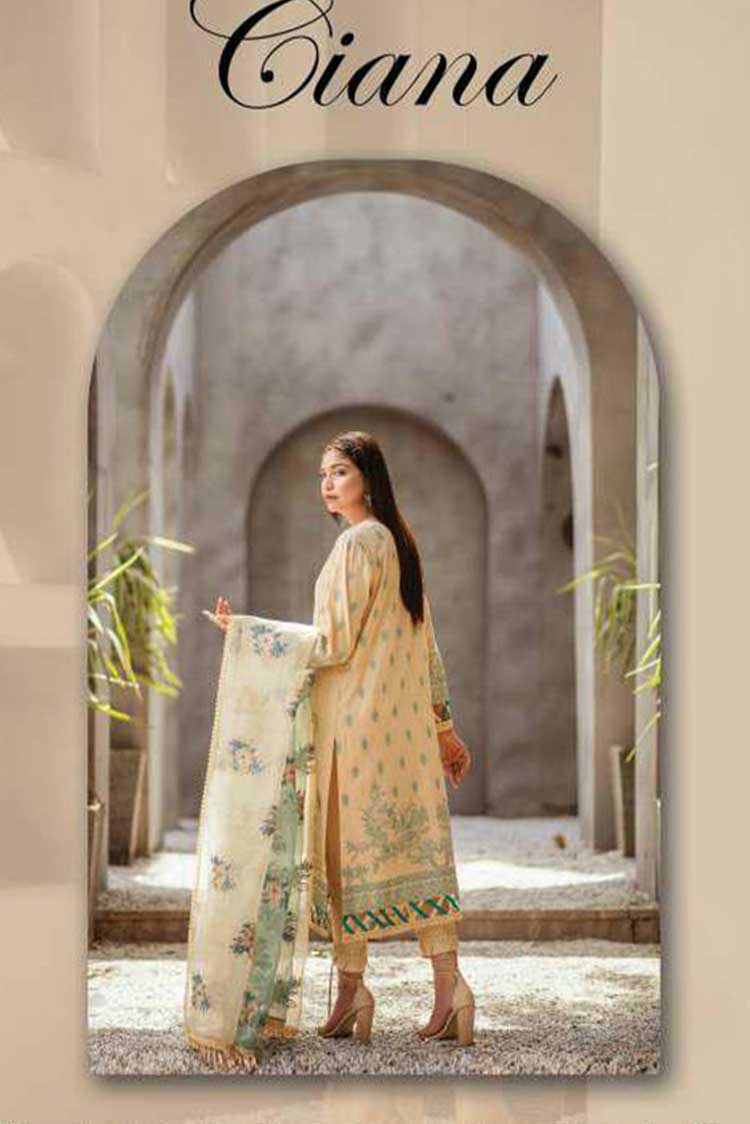 Picture of Lala - 09 Ciana Jacquard Embroidered Lawn Collection - Available at Raja Sahib