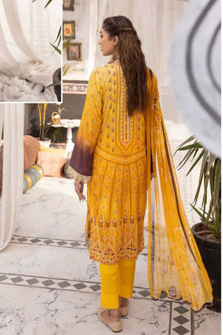 Shaista - Design 12 Haram Embroidered Lawn Collection