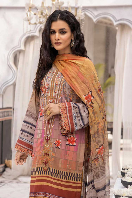 Picture of Shaista - Design 13 Haram Embroidered Lawn Collection - Available at Raja Sahib