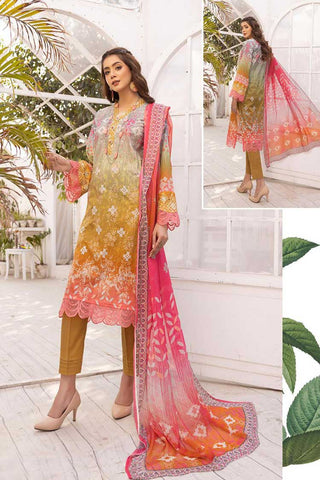 Design 09 Zarkis Exclusive Sequence Chikankari Lawn Collection Vol 8