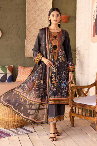 HSE 007 Hooriya Embroidred Lawn Collection