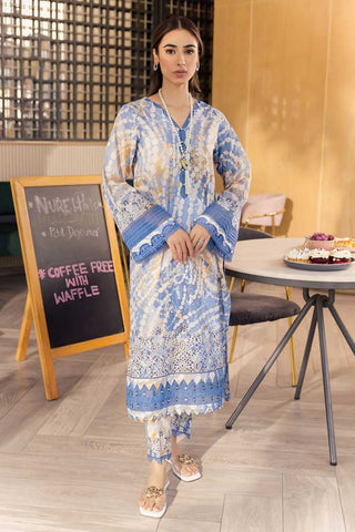 NU2 100 Ballerina Embroidered Lawn Chikankari Two Peice Collection Vol 2