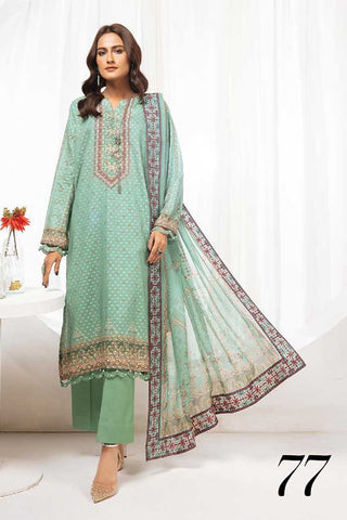 Design 77 Lawn Jacquard Collection