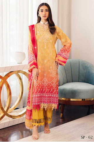 SP 62 Signature Prints Printed Premium Lawn Collection Vol 4