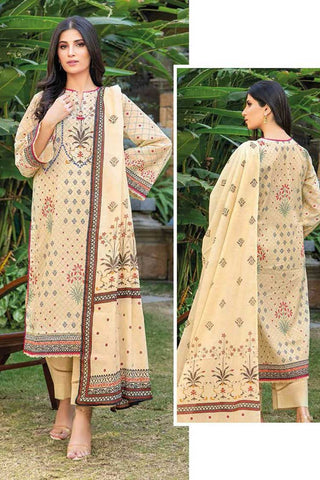 3 PC Printed Lawn Suit CL32068 Summer Essential Lawn Collection