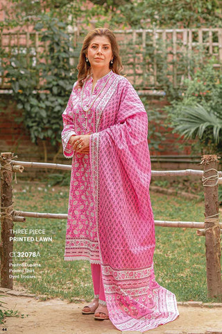 3 PC Printed Lawn Suit CL32078A Mother Collection