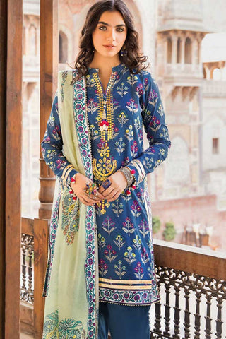 3 PC Printed Lawn Suit CL32236B Vintage Garden Lawn Collection