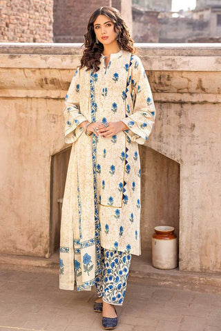 3 PC Printed Lawn Suit CL32239A Vintage Garden Lawn Collection