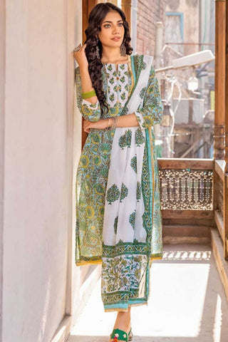 3 PC Printed Lawn Suit CL32241A Vintage Garden Lawn Collection