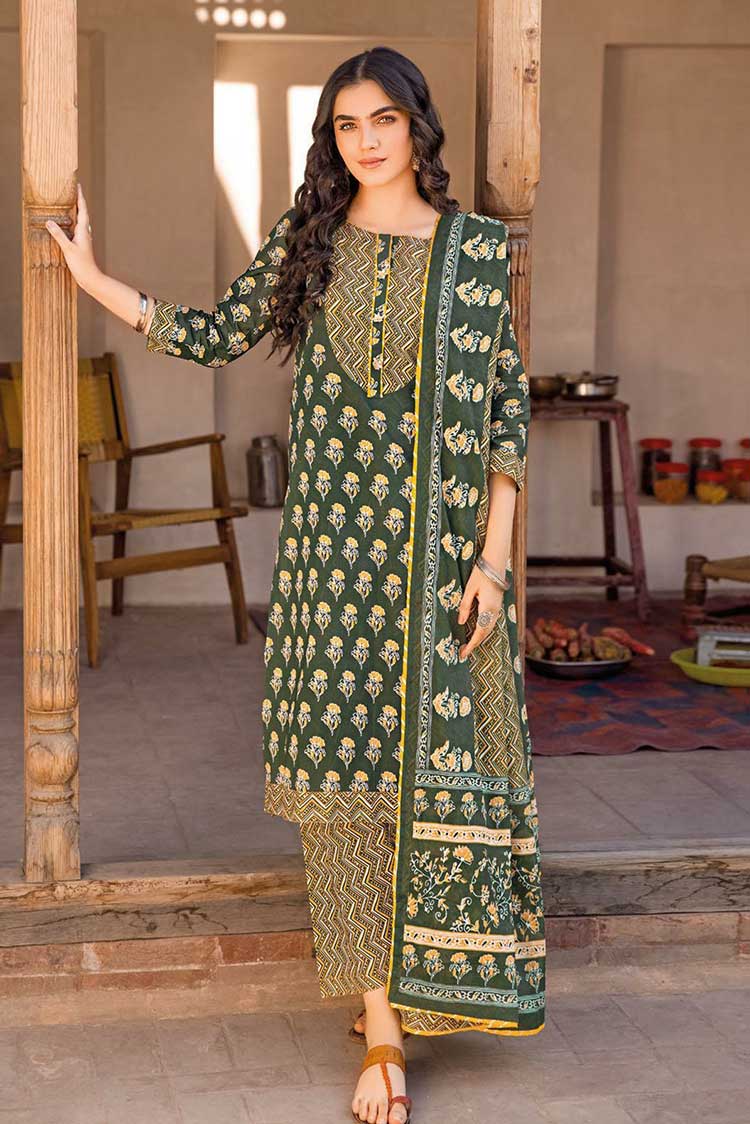 Picture of Gul Ahmed - 3 PC Printed Lawn Suit CL32242A Vintage Garden Lawn Collection - Available at Raja Sahib