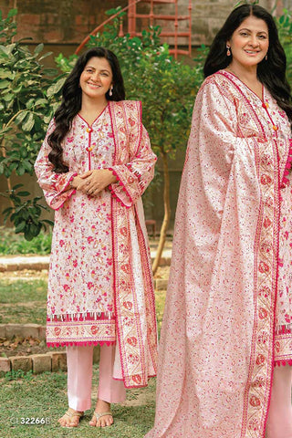 3 PC Printed Lawn Suit CL32266B Mother Collection