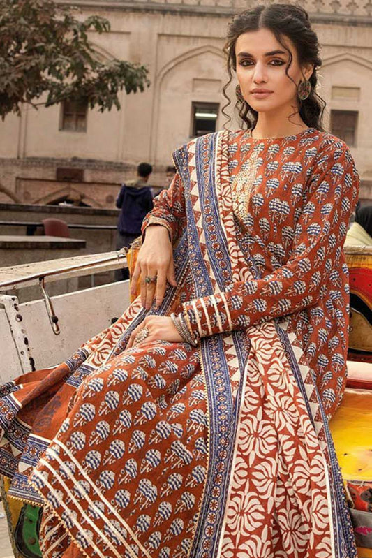 Picture of Gul Ahmed - 3 PC Printed Lawn Suit CL32446A Vintage Garden Lawn Collection - Available at Raja Sahib