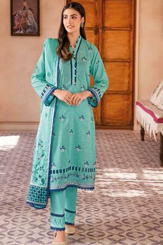 3 PC Embroidered Lawn Suit DN32023 Summer Essential Lawn Collection