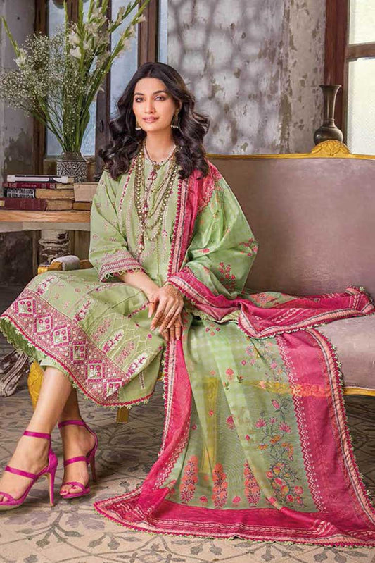 Picture of Gul Ahmed - 3 PC Embroidered Lawn Suit SP32001 Summer Premium Lawn Collection - Available at Raja Sahib