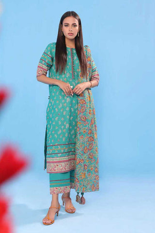 3 PC Printed Lawn Suit SSF02A Spring Summer Lawn Collection