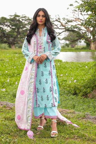 3 PC Printed Lawn Suit SSF141A Spring Summer Lawn Collection