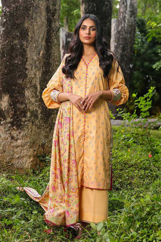 3 PC Printed Lawn Suit SSF21B Spring Summer Lawn Collection