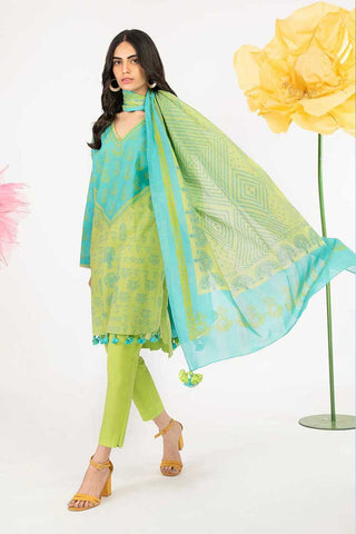 3 PC Printed Lawn Suit SSF24B Spring Summer Lawn Collection