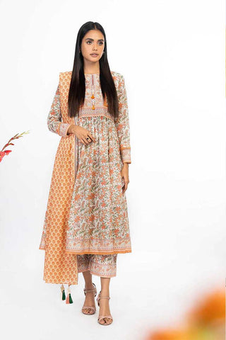 3 PC Printed Lawn Suit SSF281A Spring Summer Lawn Collection