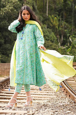 3 PC Printed Lawn Suit SSF281B Spring Summer Lawn Collection