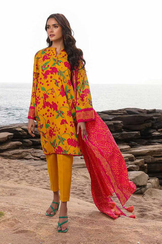 3 PC Printed Lawn Suit SSF292A Spring Summer Lawn Collection