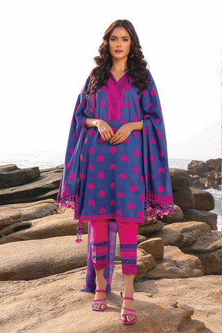 3 PC Embroidered Lawn Suit SSF30A Spring Summer Lawn Collection