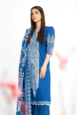 3 PC Printed Lawn Suit SSF31B Spring Summer Lawn Collection